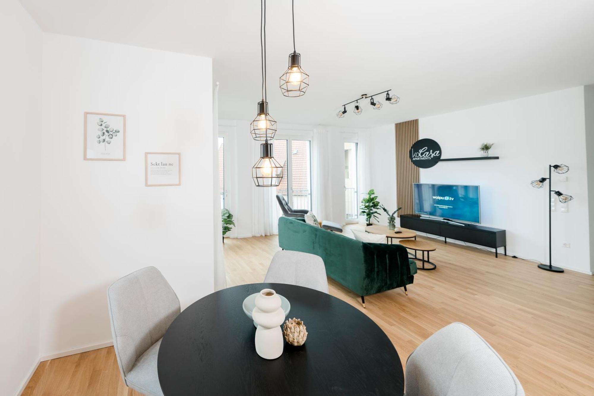 Kocasa-Apartments 02, Design, City-Center Boeblingen, Stellplatz, Balkon, Waipu-Tv 外观 照片